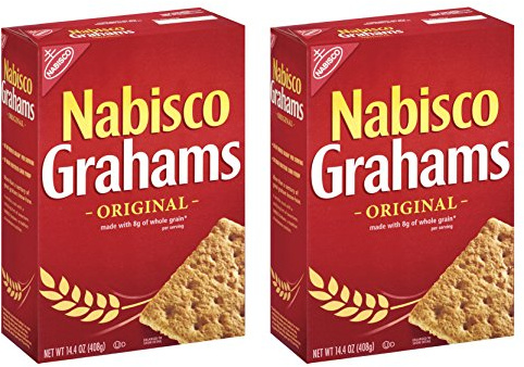 Nabisco Graham Crackers [408g, 14.4oz] (Pack of 2)