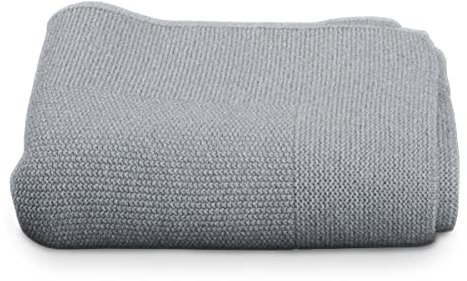 Ehrenkind® Babydecke | Kuscheldecke aus ECO Lammwolle GRAU | Baby Erstausstattung Neugeborene | Krabbeldecke für Baby