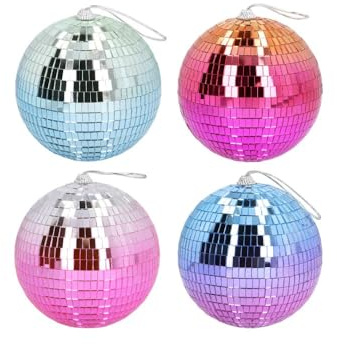 Boland - BOULE À FACETTES DISCO 15CM DÉGRADÉ