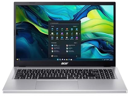 Acer Aspire Go 15 - Ordenador Portátil 15,6 (Intel Core i7 13620H, 16 GB RAM DDR5, 1024 GB SSD, Windows 11 Home, Intel UHD Graphics) Color Plata, Teclado QWERTY Español con Teclado númerico