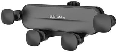 Sanfoelek Little One Pro Support de téléphone portable universel pour voiture Fixation sur grille d'aération Fixation facile Compatible avec smartphone Android