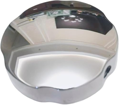 DAWRIS Maniglia girevole per troppopieno vasca da bagno – manopola in alluminio cromato per vasche da bagno, pulsante di comando pop-up, tappo di scarico, accessorio di ricambio per scarico, durevole