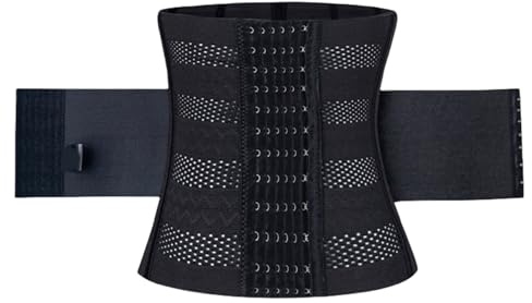 Haodream Cinturón ajustable para adelgazar el abdomen, corsé para entrenamiento y modelado de figuras, para hombres y mujeres