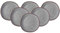 Villeroy & Boch like. by Lave Beige Speiseteller 6er Set, 28 cm, Runder Teller mit einzigartiger Glasur, Skandinavisches Design, Steingut, Beige