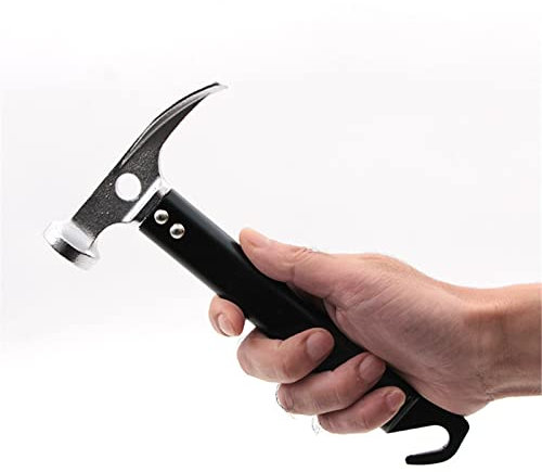 Zelthammer Camping Hammer Zelt Peg Puller Multifunktionshammer mit Zeltstiftentferner for Camping-Picknick im Freien