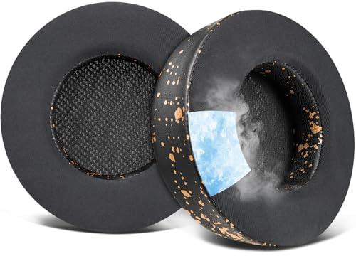 SOULWIT Cuscinetti in Gel Rinfrescante per Corsair Virtuoso RGB Wireless XT SE Cuffie da Gioco, Padiglioni Auricolari con Schiuma di Isolamento del Rumore, Spessore Aggiunto