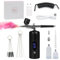 Ulable Airbrush Set,Airbrush Kit,Multifunktions Dual Action Airbrush Set,Kabelloses Airbrush-Kit, für Make-up Kunst Handwerk,Nagelkunst,Kuchen Tattoo Modell,airbrush set kinder