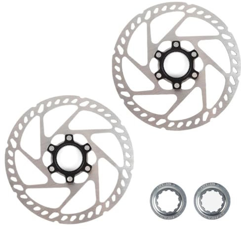 Bremsscheibe Fahrrad Centerlock Rotor 160mm 180mm 203mm Straße Mountainbike Center Lock Rotor Hydraulische Centerlock Bremsscheibe Fahrrad teil Bremsscheiben(Color:203mm-203mm)