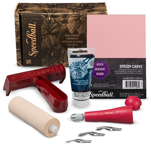Speedball Kit de démarrage d'impression par Bloc