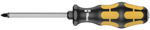 Wera 017050 Kraftform 918 - Cacciavite a croce con punta Pz1 magnetica, 80 mm