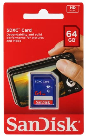 SanDisk SDXC 64GB Class 4 Speicherkarte