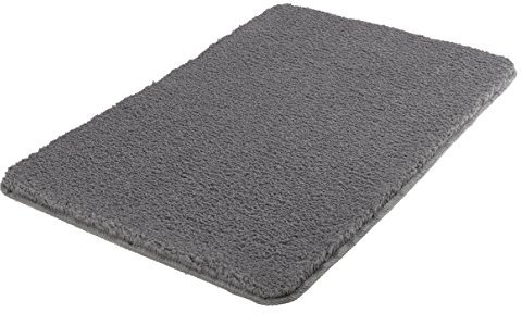 Kleine Wolke Badteppich Super Soft grau 60 x 90 cm, Anthrazit