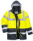 Portwest S466 Men's Waterproof Hi Vis Traffic Jacket - Reflective Safety Coat Yellow, XX-Large