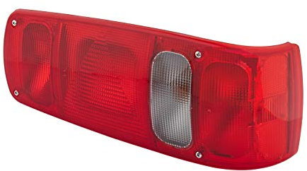 HELLA Rückleuchte - Caraluna I - Glühlampe - 12V - Einbau/geschraubt - ECE/nicht SAE - Lichtscheibenfarbe: weiß/rot - Stecker: Flachstecker - rechts - Menge: 1-2VA 007 502-061