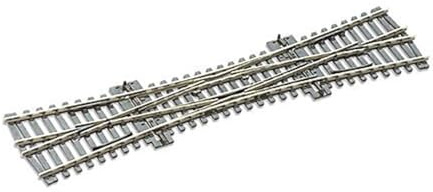Peco HO Scale Code 100 Insulfrog Double Slip Switch