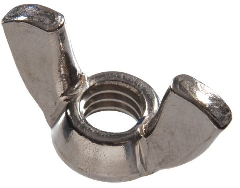 The Hillman Group 4360 10-32 Stainless Steel Wing Nut (6-Pack)