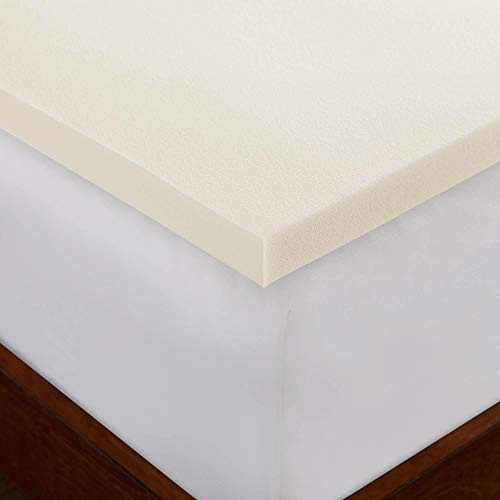 Full / Double Size 3 Inch iSoCore 3.0 Memory Foam Mattress Pad, Bed Topper, Overlay Made From 100% Temperature Sensitive Memory Foam
