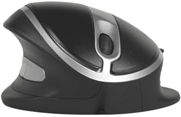 Bakker Elkhuizen BNEOYML Souris Oyster pour gauchers et droitiers Noir