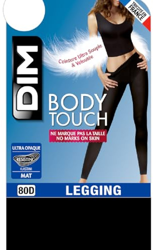 Dim Body Touch - Leggings - 80 DEN - Femme - Noir - FR: 3 (Taille fabricant: 3/4)
