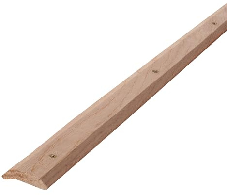 M-D Building Products 85357 1-7/16 in. X 36 in. Unfinished Hardwood Carpet Trim w/Screws