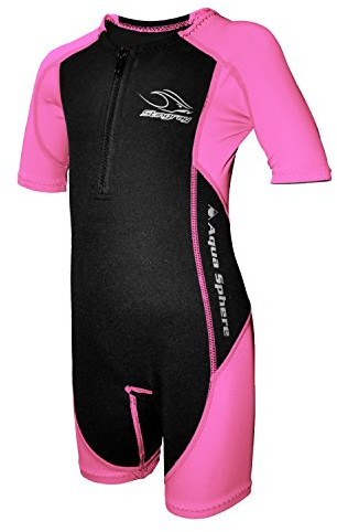 Aquasphere Shorty Enfant Stingray, Rose/Noir, 152
