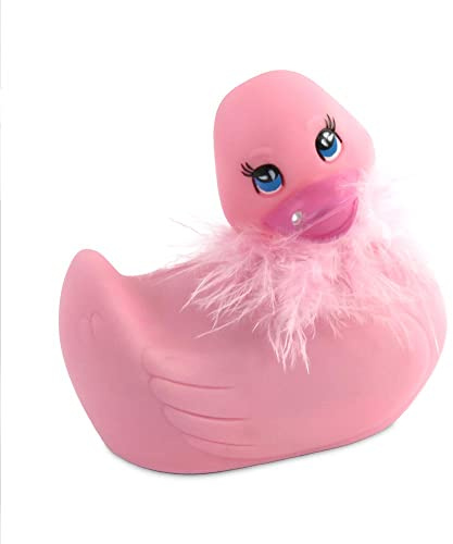 Vibrerande rosa mini anka med halsduk och diam's