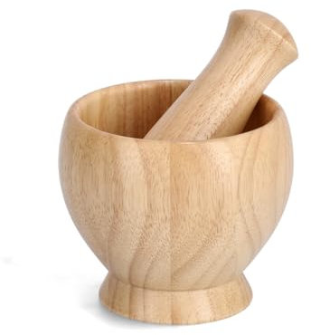 Zeller 24024 Mortaio con pestello in caucciù 12x10 cm