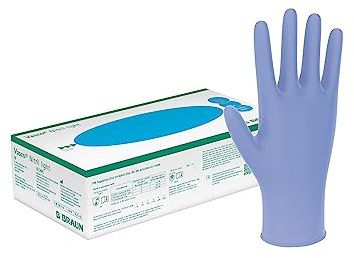 B. Braun Vasco Nitril light Einmalhandschuhe, Untersuchungshandschuhe, Größe XL, 90 Stück