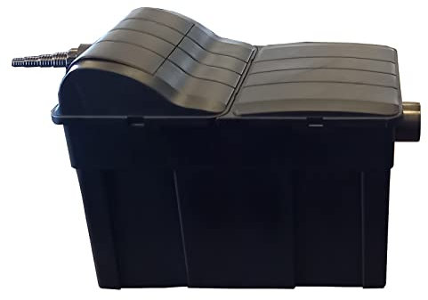 Jebao Teichfilter UBF12000 inklusive 18W UVC-Einheit, fischteichgeeignet Filter Teich Durchlauffilter