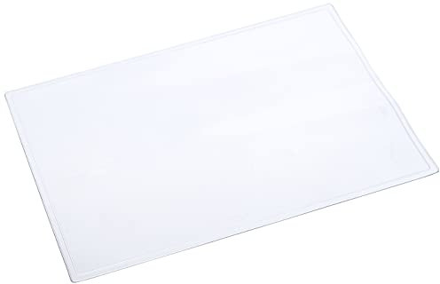 Läufer 30420 Conference Schreibtischunterlage transparent, 30 x 42 cm, ideale Schreibunterlage für Konferenzraum und Seminartische, abwaschbar