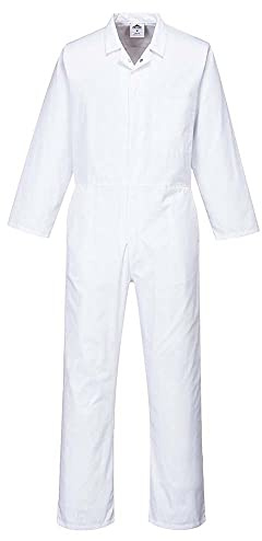 Portwest Overall für die Lebensmittelindustrie, Größe: XXL, Farbe: Weiß, 2201WHRXXL