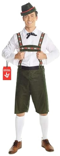 Morph Costume bavarois Oktoberfest pour homme - Déguisement pour homme - Pour fête de la bière