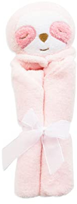 Angel Dear - Pink Sloth, Blankie