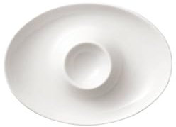 Villeroy & Boch Royal Egg Cup, Premium Porcelain, White