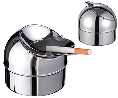 Haushalt International Klappaschenbecher aus Metall