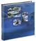 Hama Jumbo Fotoalbum Singo (Fotobuch 30x30 cm, Album mit 100 weißen Seiten, Photoalbum zum Einkleben und zum Selbstgestalten) blau