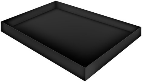 Premium Stand Up Liner schwarz für Hardside Wasserbett Matratze