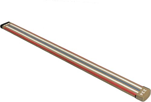 Tumbl Trak 8 Ft Laser Balance Beam® with Solid Wood Core Gymnastics Low Balance Training Beam
