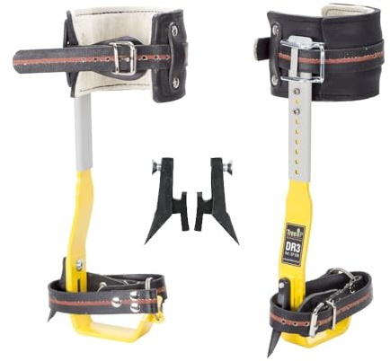 TreeUp Grampones Para Trepar, DR-3, Àrboles Herramienta de Escalada Cuidado (naranja)