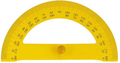 Q-Connect - Rapporteur Bois Laqué Aimanté Plot Magnétique Jaune 16018