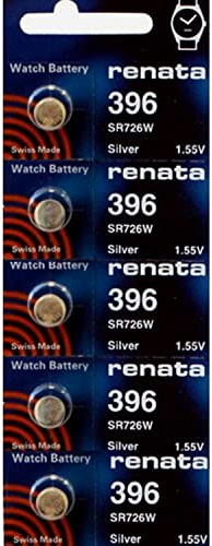 396 Watch battery - Strip of 5 Batteries