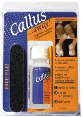 Callus Away with File, Size: 1 Oz by A.I.I. Clubman