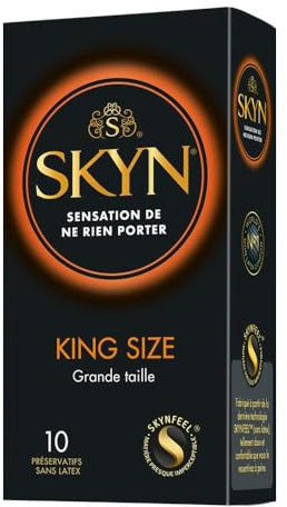 Manix Préservatifs King Size Grande Taille, 10 Unite