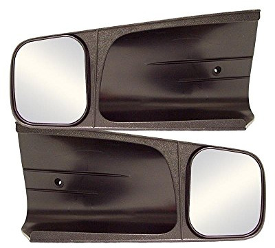 CIPA 10900 Custom Towing Mirror - Chevy/GMC/Cadillac, Pair, black