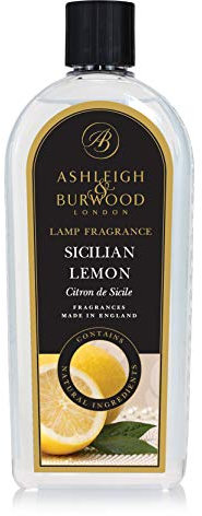 Ashleigh & Burwood | Sicilian Lemon Lamp Fragrance | 1000 ml | Made in The UK | Fruity Scent