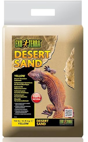 Exo Terra Desert Sand, 4.5 Kg, Yellow