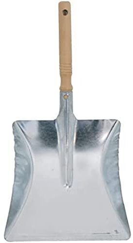 MSV Recogedor con Mango, Metal, 42x22x7 cm