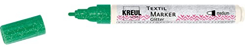 KREUL Javana Textile Texi Mäx Fabric Paint Pen Glitter Green