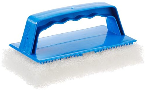 Star Brite 74-40129 Estropajo, Color Blanco Fino, con Mango Plástico