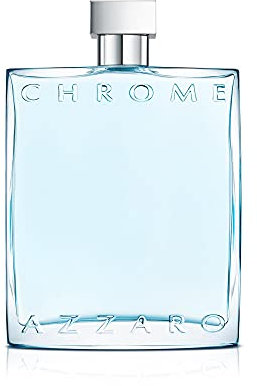 Azzaro Chrome, Parfüm für Herren, Eau de Toilette mit frischen Zitrusnoten, 200 ml